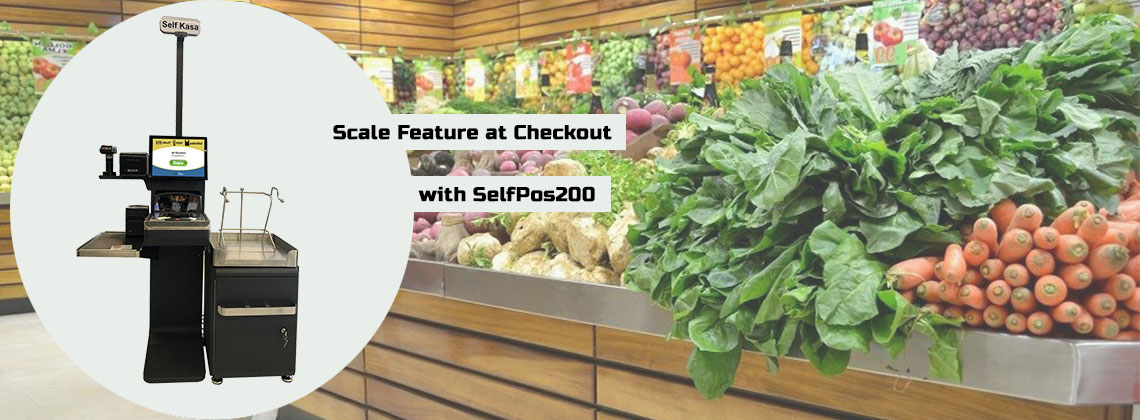 SelfPos200 Self Checkout System kasiyersiz kasa,self checkout sistem